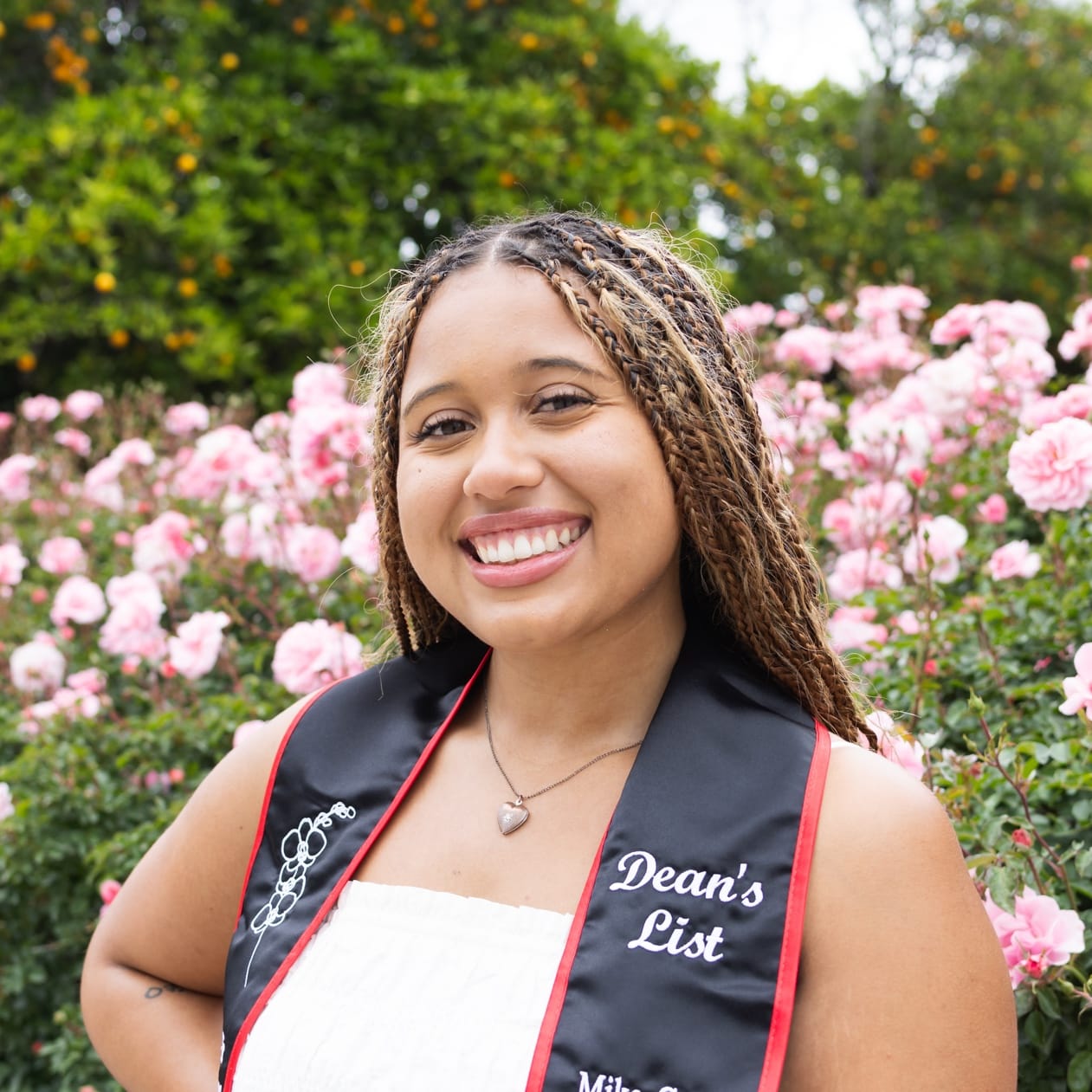 Malia Jade Grad Photos 2025 at CSUN by Aliyah Hinckley.